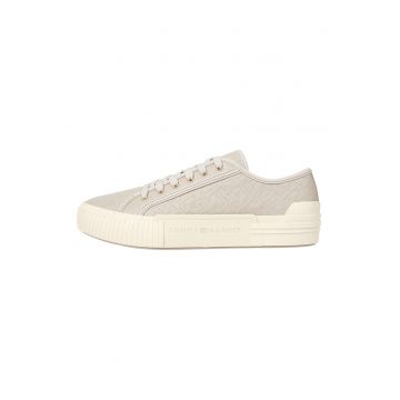 Pantofi sport de piele cu logo