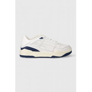 Puma sneakers slipstream INVDR lth culoarea alb 387544