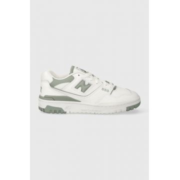 New Balance sneakers BBW550BG culoarea alb