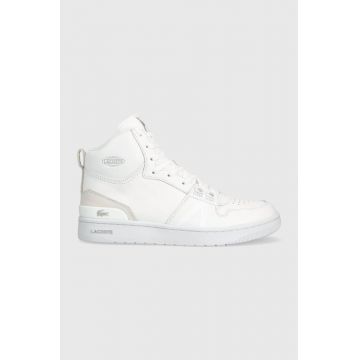 Lacoste sneakers din piele L001 MID 223 3 SMA culoarea alb, 46SMA0032