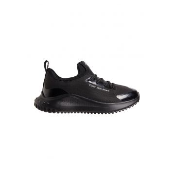 Pantofi sport slip-on cu detalii logo