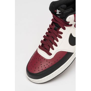 Pantofi sport mid-high de piele ecologica Court Vision