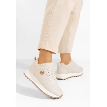 Sneakers dama imblaniti Lavega V2 bej