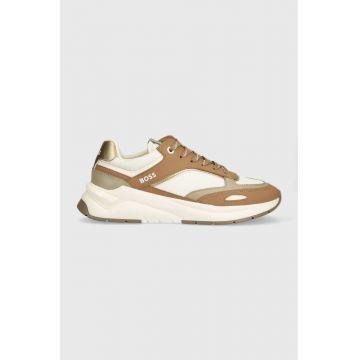 BOSS sneakers Skylar culoarea maro, 50504291