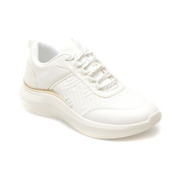 Pantofi ALDO albi, PRADISH115, din material textil
