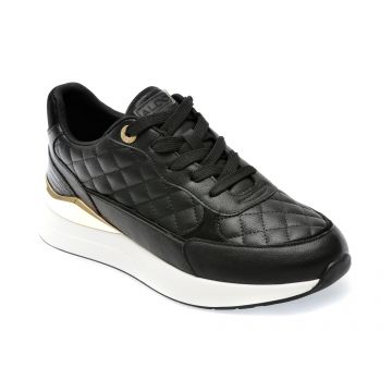 Pantofi ALDO negri, COSMICSTEP001, din piele ecologica