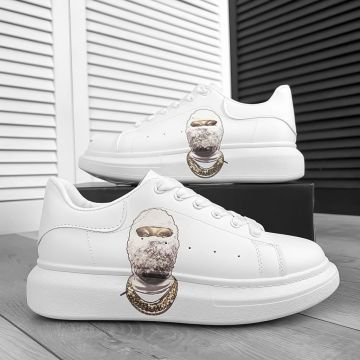 Adidasi barbati casual albi FCL8071 N17-2