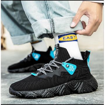 Adidasi barbati casual negri 12130