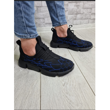 Adidasi barbati casual negri R186 99-2 E