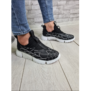 Adidasi barbati casual negri CU  MI C DEFECT  R192 T52-1
