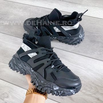 Adidasi dama casual negri B5683 B36