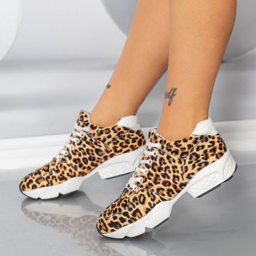 Pantofi Sport Dama 121 Leopard | Mei
