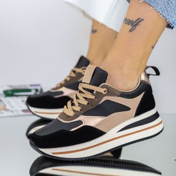 Pantofi Sport Dama C2037 Negru | Fashion