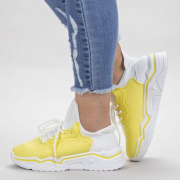 Pantofi Sport Dama HMM26 Yellow | Mei