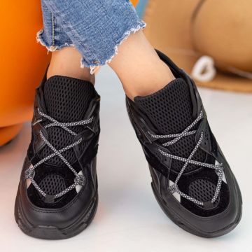 Pantofi Sport Dama LGZH1 Black | Mei