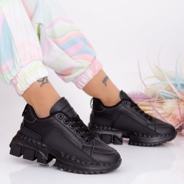 Pantofi Sport Dama LM051 Negru | Fashion