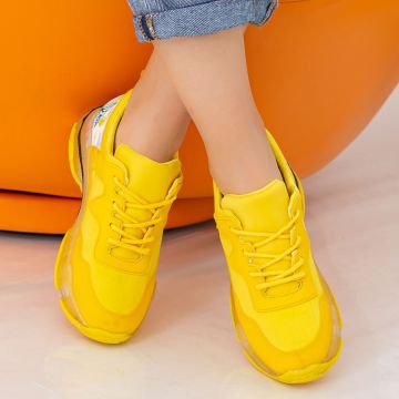 Pantofi Sport Dama SZ193 Yellow | Mei