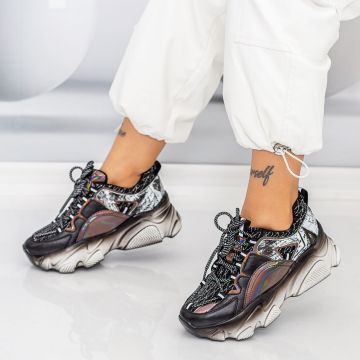 Pantofi Sport Dama SZ301 Negru | Mei