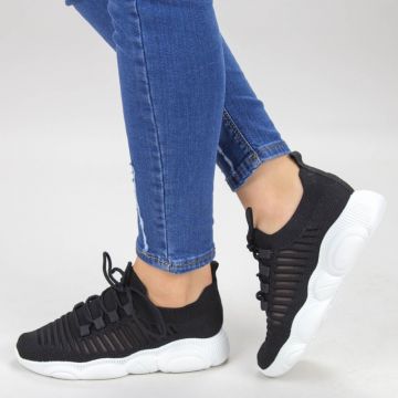Pantofi Sport Dama YQ60 Black | Mei