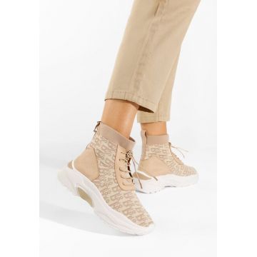 Sneakers High-Top kaki Suela