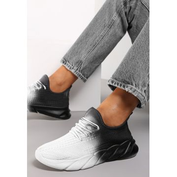 Pantofi sport Alb cu Negre