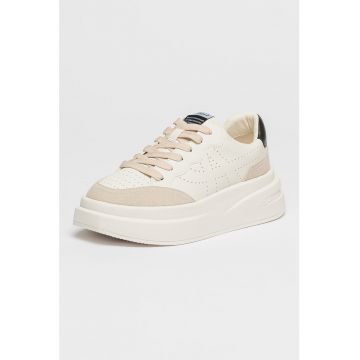Pantofi sport de piele si piele intoarsa Impuls