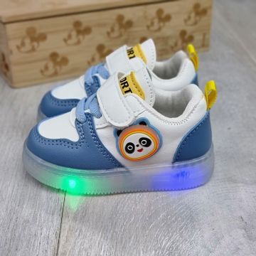 Adidasi Baieti Bleo Cu Lumini Zavala