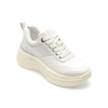 Pantofi ALDO albi, ETIENE100, din piele ecologica