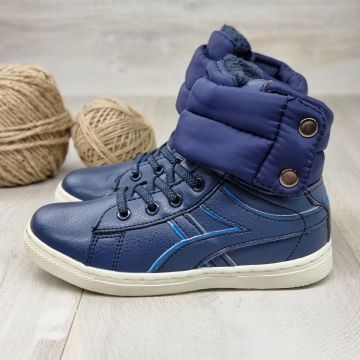 Sneakersi Baiat Bleumarin Cu Arici Ray