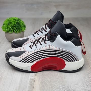 Sneakersi Barbat Albi Cu Siret Ashvik