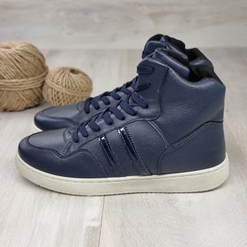 Sneakersi Barbat Bleumarin Cu Siret Fraley