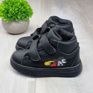 Sneakersi Copii Negri Cu Arici Malibu