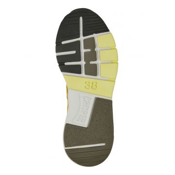 Pantofi sport cu insertii de piele intoarsa