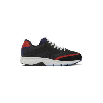 Pantofi sport cu insertii de piele