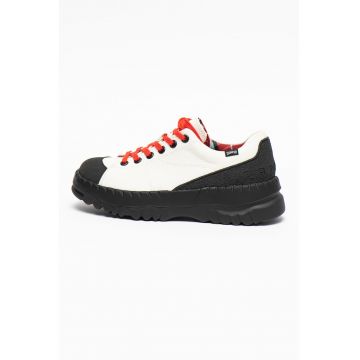 Pantofi sport din material textil cu aspect masiv Teix - Alb/Negru