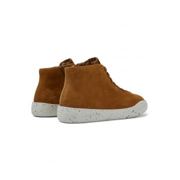 Pantofi sport medii de piele nabuc Peu Touring 457
