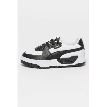 Pantofi sport din piele cu insertii de piele intoarsa Cali Dream