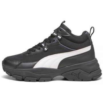 Pantofi sport femei Puma Cassia Via Mid 39130908, 36, Negru