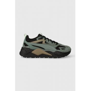 Puma sneakers RS-X Efekt Speckle culoarea verde