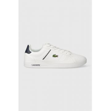 Lacoste sneakers din piele EUROPA PRO 123 1 SMA culoarea alb, 45SMA0116