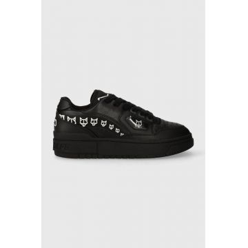 Naked Wolfe sneakers din piele NW-00 culoarea negru