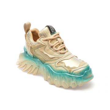 Pantofi EPICA bej, 609610, din piele naturala
