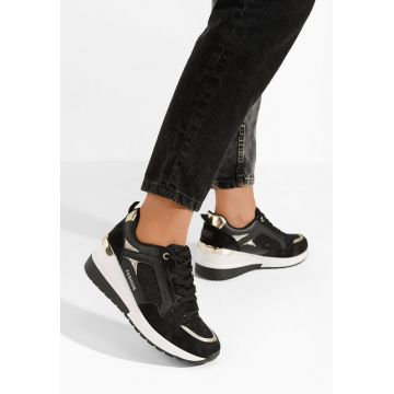 Sneakers cu platforma Setora negri