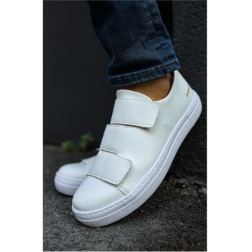 Adidasi barbati  albi casual LM037  N7-1