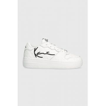 Karl Kani sneakers KK 89 UP LOGO PRM culoarea alb, 1184222 KKFWW000309