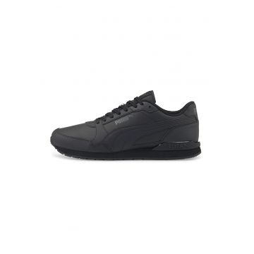 Pantofi sport cu garnituri de piele ST Runner v3 - Negru
