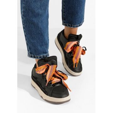 Sneakers dama Mellow D2 negri