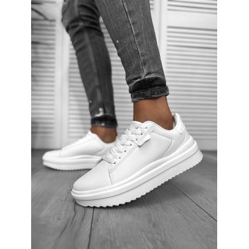 Adidasi barbati casual albi 069  N11-2