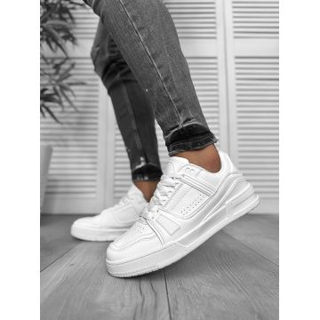 Adidasi barbati casual albi 071  N7-1
