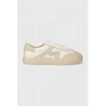 Gant sneakers din piele Carroly culoarea bej, 27531183.G29